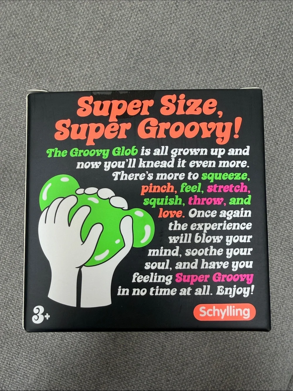 Super NeeDoh the groove glob- blue